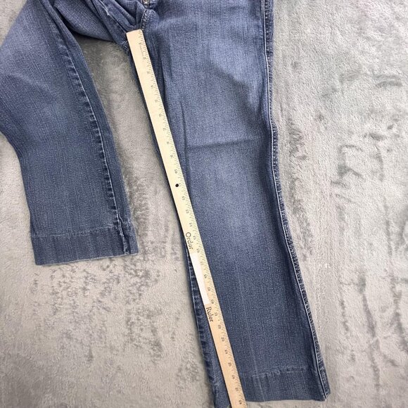 Not Your Daughter's Jeans Womens 6 Blue Bootcut Stretch Denim Made USA Lift Tuck - Picture 6 of 16